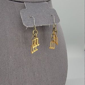 Music Note Earrings